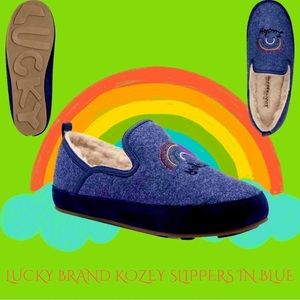 𝅺LUCKY BRAND KOZEY SLIPPERS IN BLUE